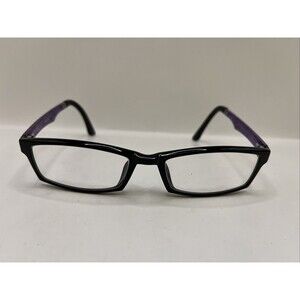 Fury Eyglasses 70131 Purple Designer Frames Only Black